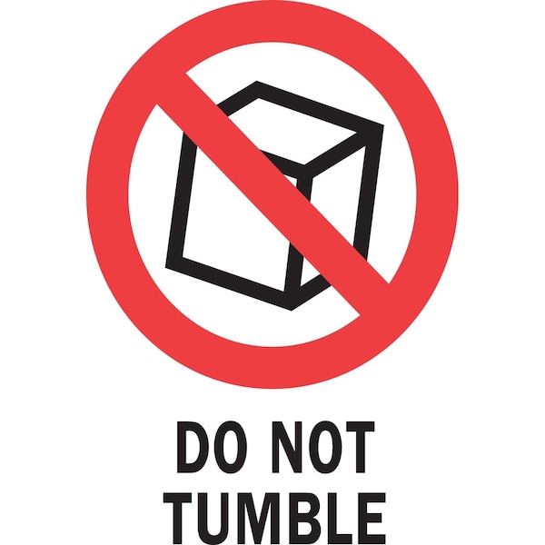 Label, DL4240, DO NOT TUMBLE, 3" X 4"